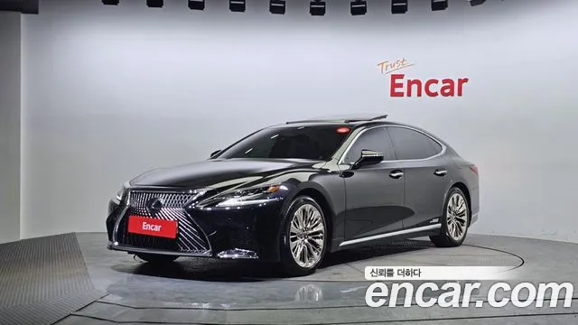 Lexus LS500h 5th generation 2020 Черный из Кореи, фото 4