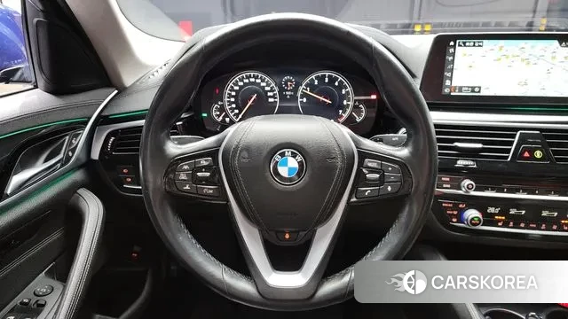 BMW 5 Series (G30) 2018 Синий из Кореи, фото 4