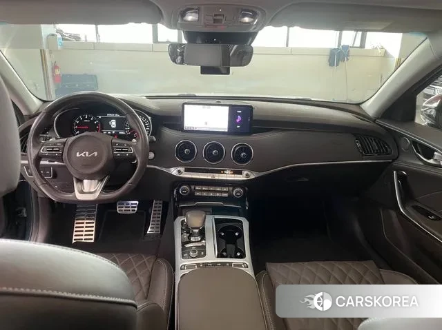 Kia Stinger Meister 2023 Темно-зеленый из Кореи, фото 4