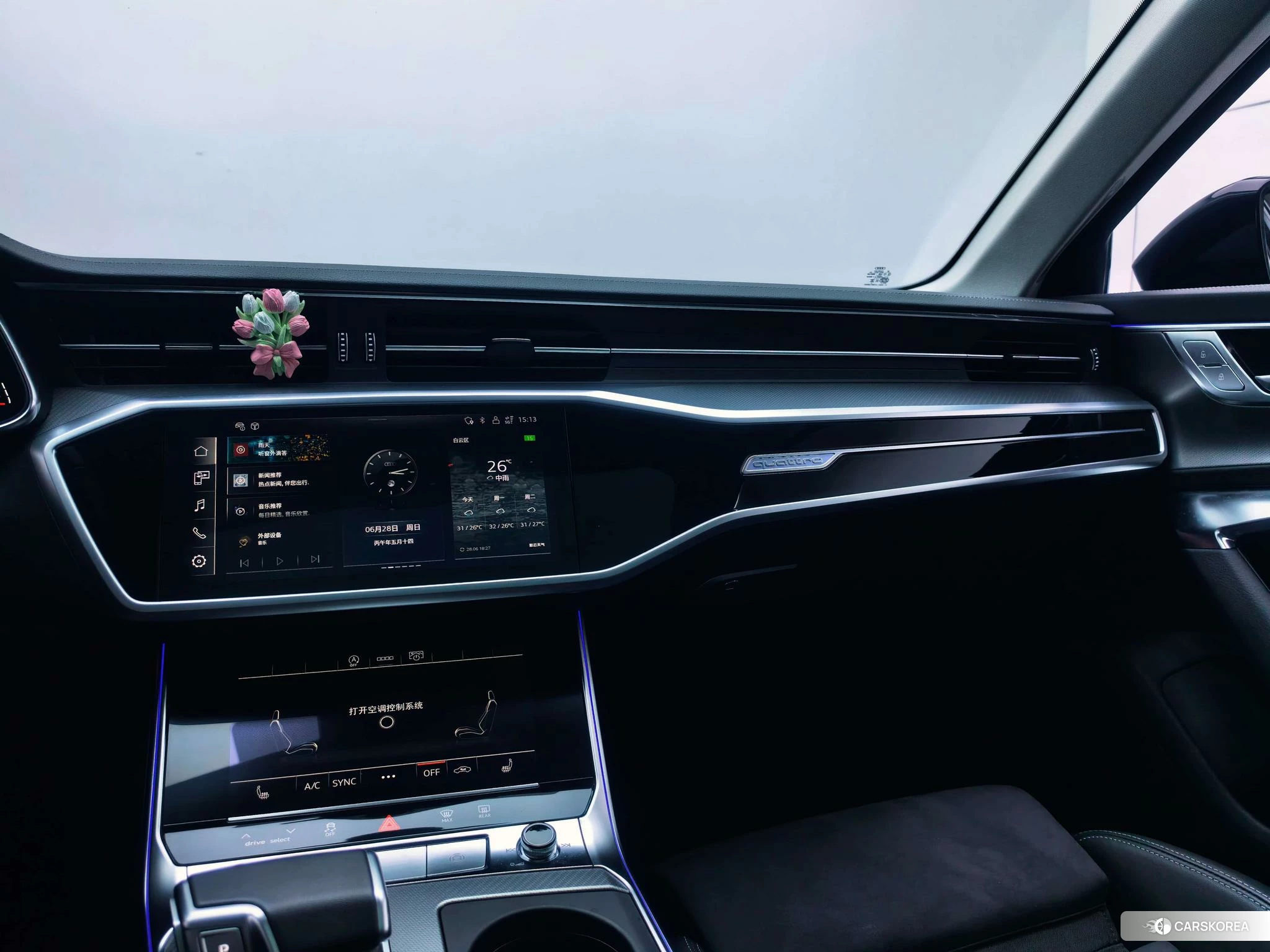 Audi A6 (import) 2023 Темно-серый из Китая, фото 4