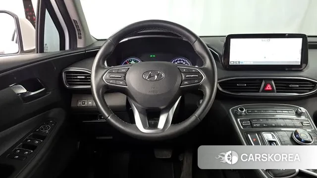 Hyundai The New Santa Fe 2021 Белый из Кореи, фото 4