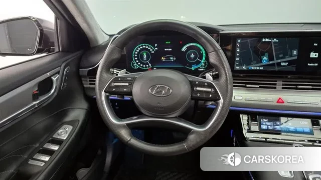 Hyundai The New Grandeur IG Hybrid 2020 Серый из Кореи, фото 4