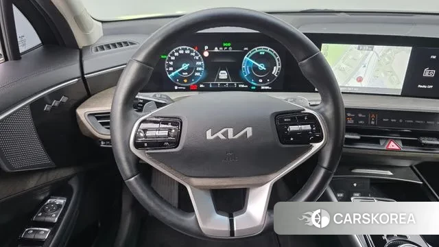 Kia K8 Hybrid 2022 Серый из Кореи, фото 4