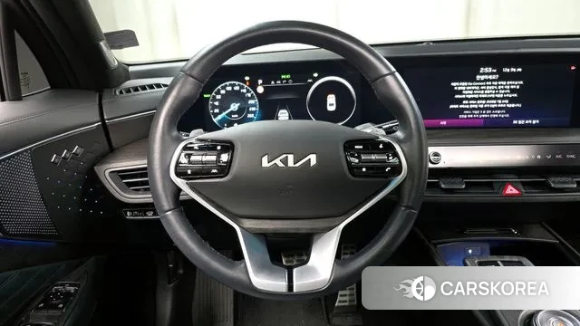 Kia K8 Hybrid 2023 Серебристо-серый из Кореи, фото 4
