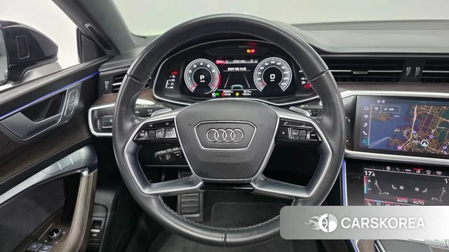 Audi A7 (4K) 2022 Серый из Кореи, фото 4
