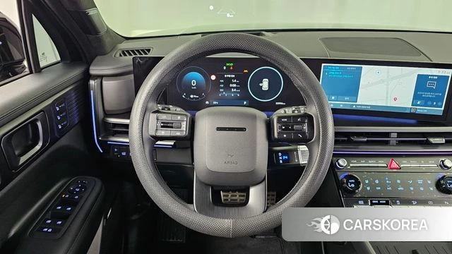 Hyundai Santa Fe (MX5) 2024 Черный из Кореи, фото 4
