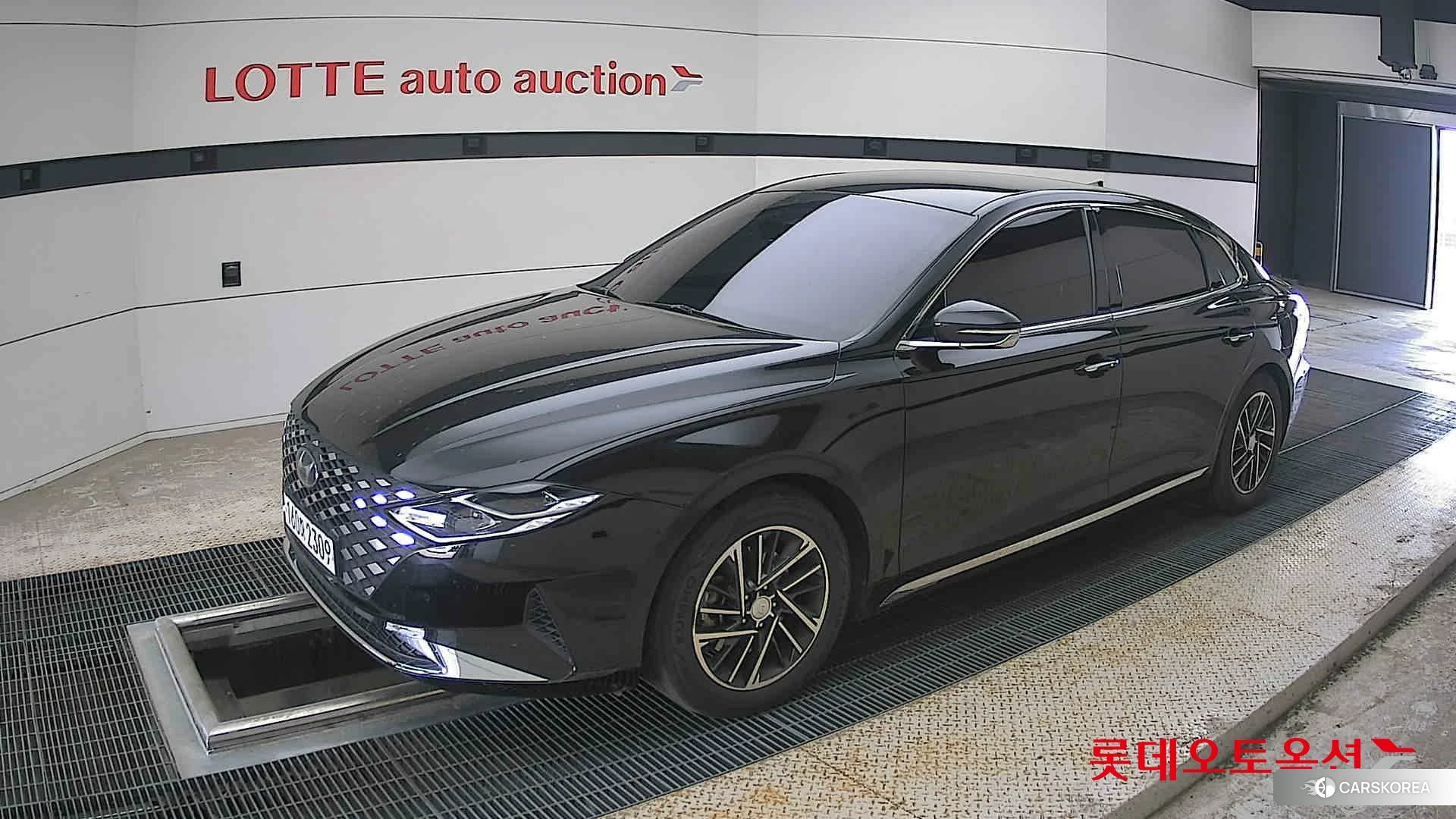 Hyundai Grandeur 2021 Midnight Black из Кореи, фото 4