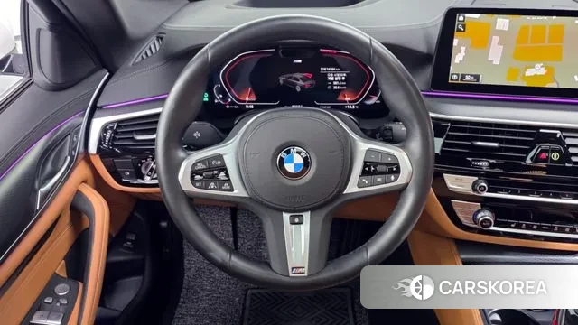 BMW 5 Series (G30) 2023 Белый из Кореи, фото 4