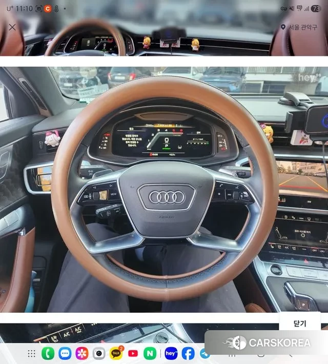 Audi A6 (C8) 2022 Серебряный двухцветный из Кореи, фото 4