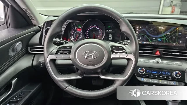 Hyundai Avante (CN7) 2022 Белый из Кореи, фото 4
