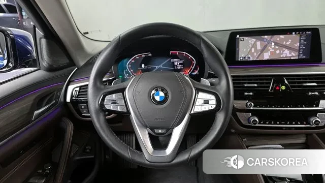 BMW 5 Series (G30) 2020 Синий из Кореи, фото 4