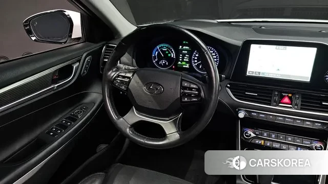 Hyundai Grandeur IG Hybrid 2018 Белый из Кореи, фото 4