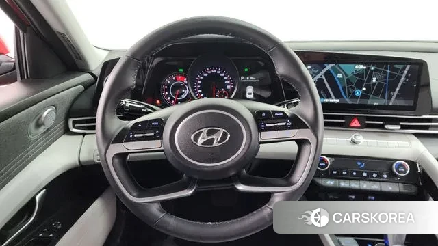 Hyundai Avante (CN7) 2021 Красный из Кореи, фото 4