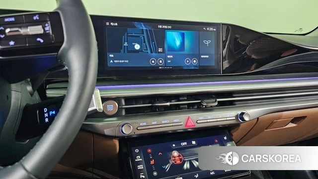 Hyundai Grandeur Hybrid (GN7) 2023 Черный из Кореи, фото 4