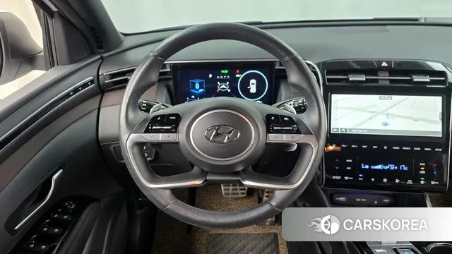 Hyundai Tucson Hybrid (NX4) 2020 Белый из Кореи, фото 4