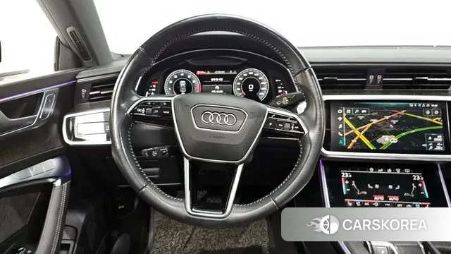 Audi A7 (4K) 2020 Белый из Кореи, фото 4
