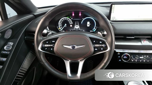 Genesis G80 (RG3) 2022 Синий из Кореи, фото 4