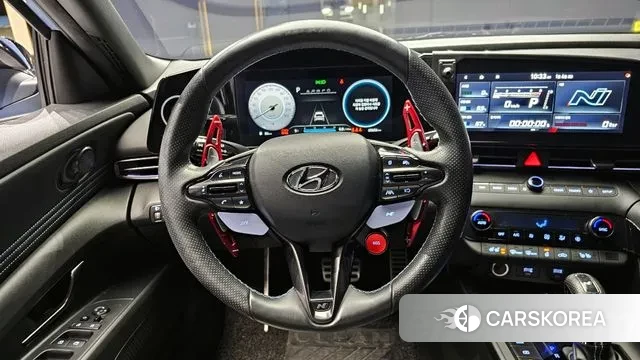 Hyundai Avante (CN7) 2021 Небесно-голубой из Кореи, фото 4