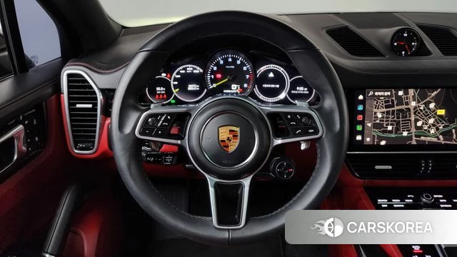 Porsche Cayenne (PO536) 2023 Черный из Кореи, фото 4