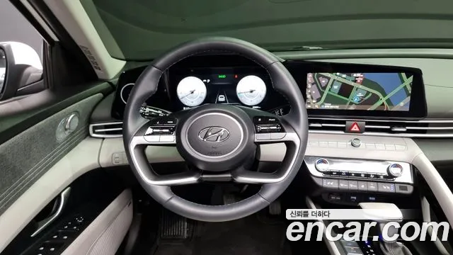 Hyundai Avante (CN7) 2022 Белый из Кореи, фото 4