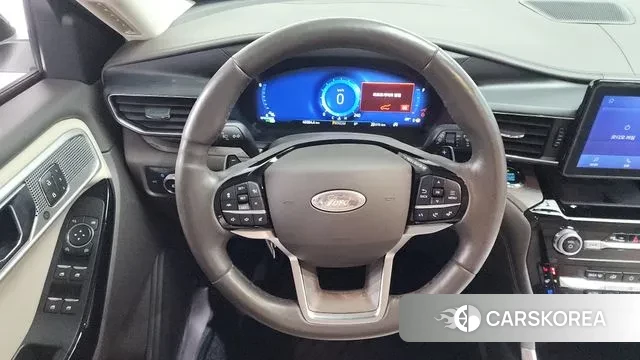 Ford Explorer 6th Generation 2021 Белый из Кореи, фото 4