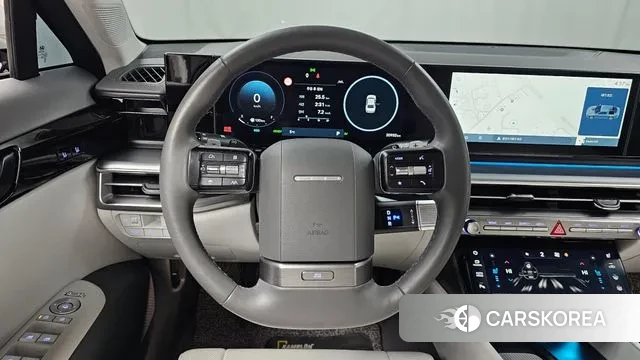 Hyundai Grandeur Hybrid (GN7) 2025 Серебристо-серый из Кореи, фото 4