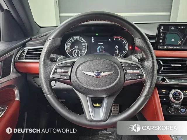 Genesis The New G70 2021 Белый из Кореи, фото 4