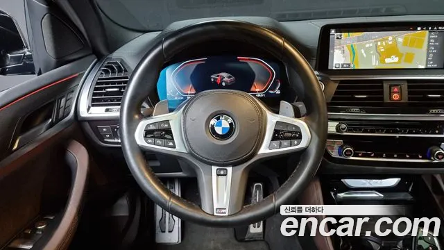 BMW X4 (G02) 2021 Черный из Кореи, фото 4