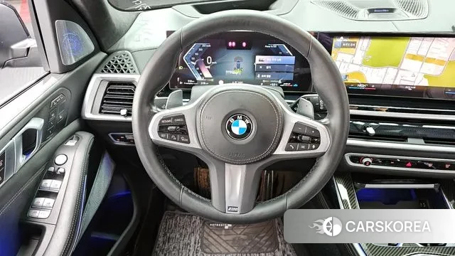 BMW X7 (G07) 2023 Черный из Кореи, фото 4