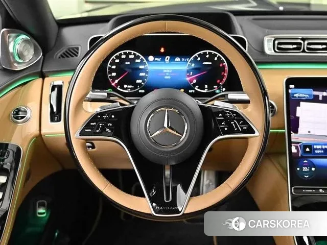 Mercedes-Benz S-Class W223 2023 Коричневый двухцветный из Кореи, фото 4