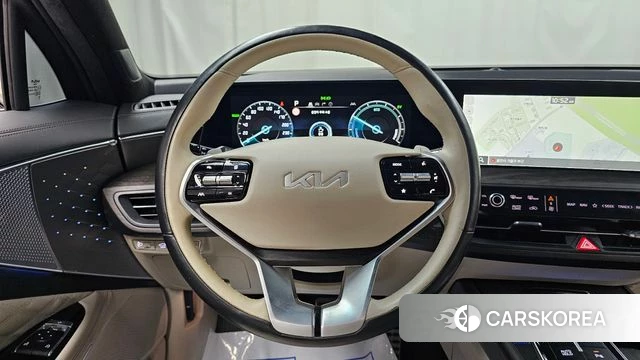 Kia K8 Hybrid 2023 Белый из Кореи, фото 4