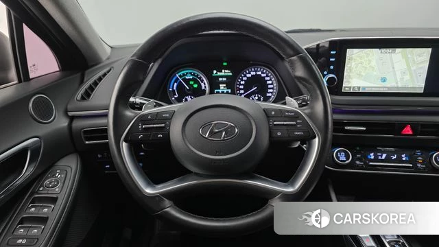 Hyundai Sonata Hybrid (DN8) 2022 Черный из Кореи, фото 4