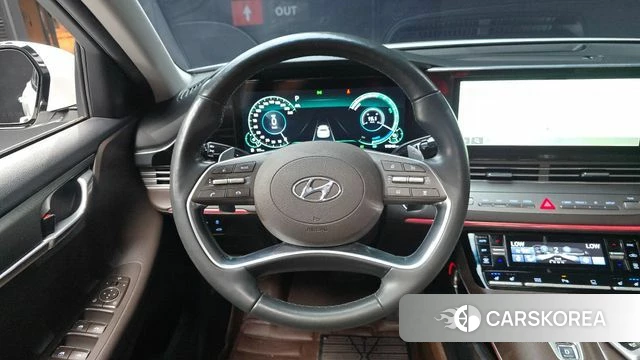 Hyundai The New Grandeur IG Hybrid 2020 Белый из Кореи, фото 4