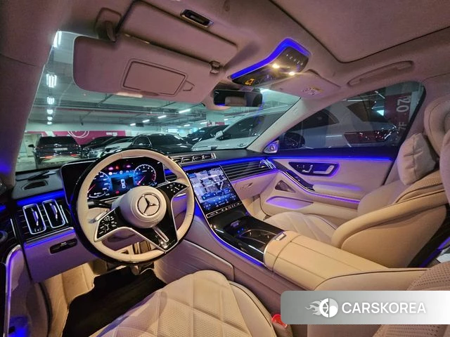 Mercedes-Benz S-Class W223 2024 Черный двухцветный из Кореи, фото 4