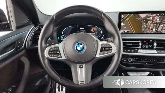 BMW iX3 2023 Синий из Кореи, фото 4