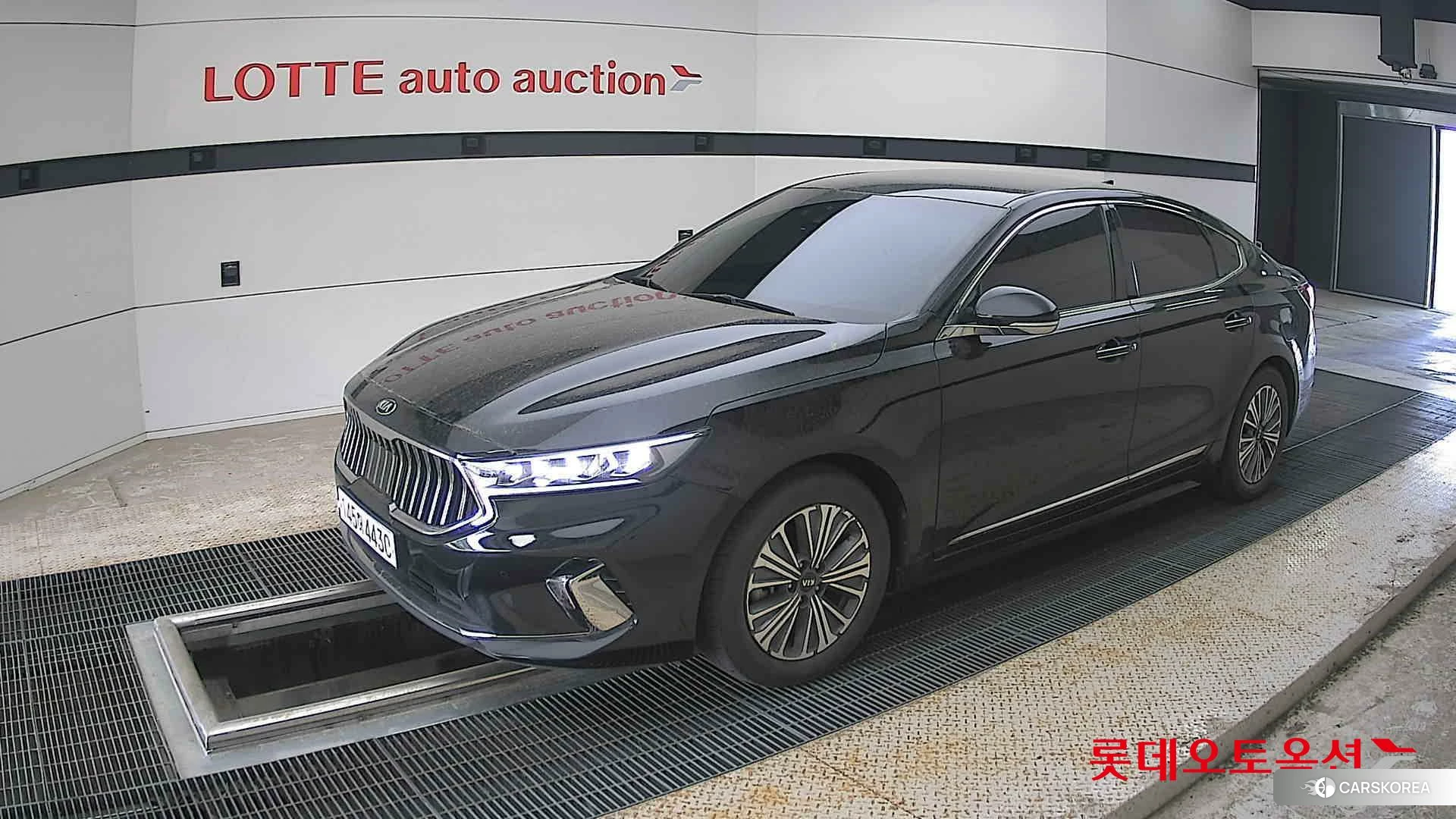 Kia K7 Hybrid 2020 Aurora Black Pearl из Кореи, фото 4
