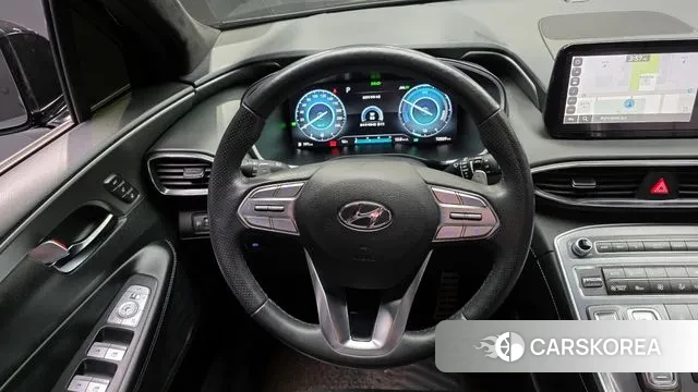 Hyundai The New Santa Fe 2022 Черный из Кореи, фото 4