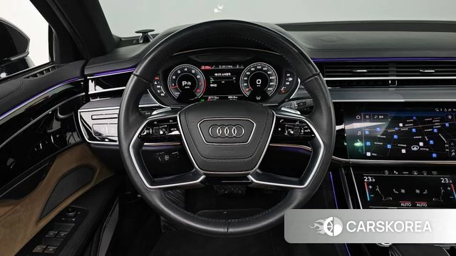 Audi A8 (D5) 2021 Черный из Кореи, фото 4