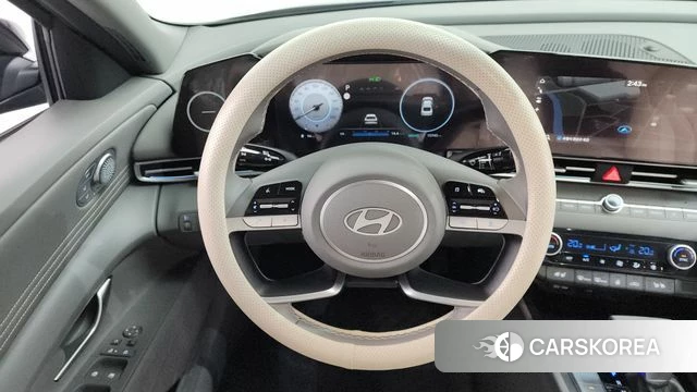 Hyundai The New Avante (CN7) 2024 Черный из Кореи, фото 4