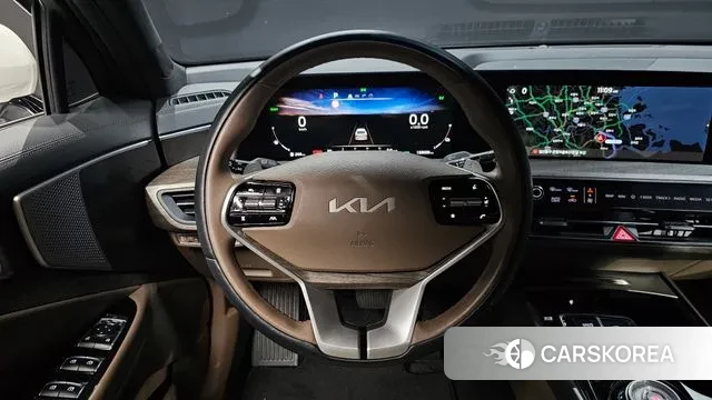 Kia K8 Hybrid 2021 Белый из Кореи, фото 4