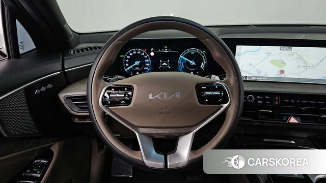Kia K8 Hybrid 2023 Белый из Кореи, фото 4