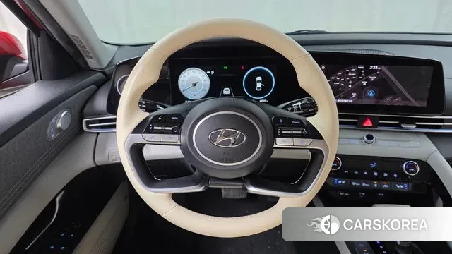 Hyundai Avante (CN7) 2021 Красный из Кореи, фото 4