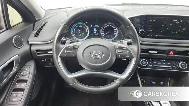 Hyundai Sonata Hybrid (DN8) 2020 Черный из Кореи, фото 4