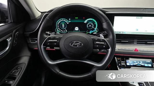 Hyundai The New Grandeur IG Hybrid 2021 Серый из Кореи, фото 4