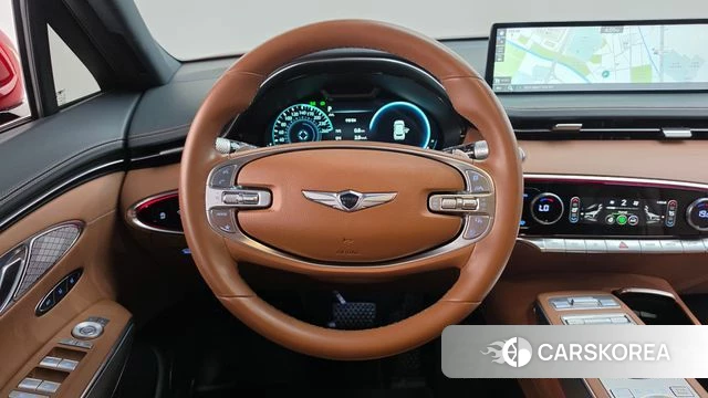 Genesis GV70 2023 Красный из Кореи, фото 4