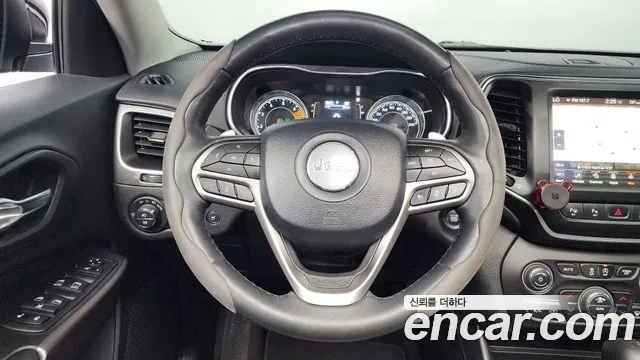 Jeep Cherokee (KL) 2018 Черный из Кореи, фото 4