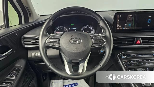 Hyundai The New Santa Fe 2021 Белый из Кореи, фото 4