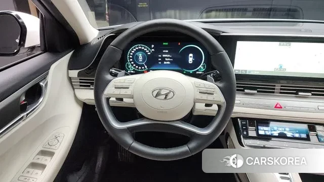 Hyundai The New Grandeur IG Hybrid 2022 Белый из Кореи, фото 4