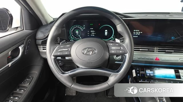 Hyundai The New Grandeur IG Hybrid 2020 Белый из Кореи, фото 4