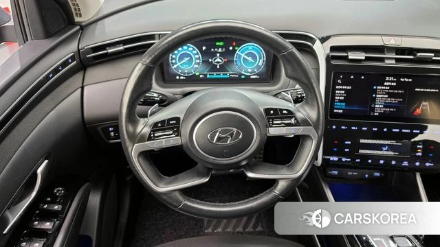 Hyundai Tucson Hybrid (NX4) 2021 Черный из Кореи, фото 4